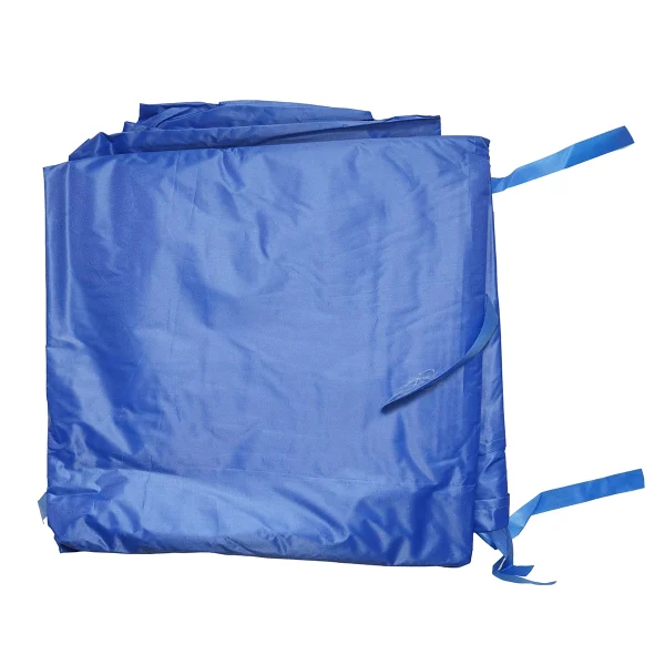 Perete lateral albastru 12m cort tip pavilion