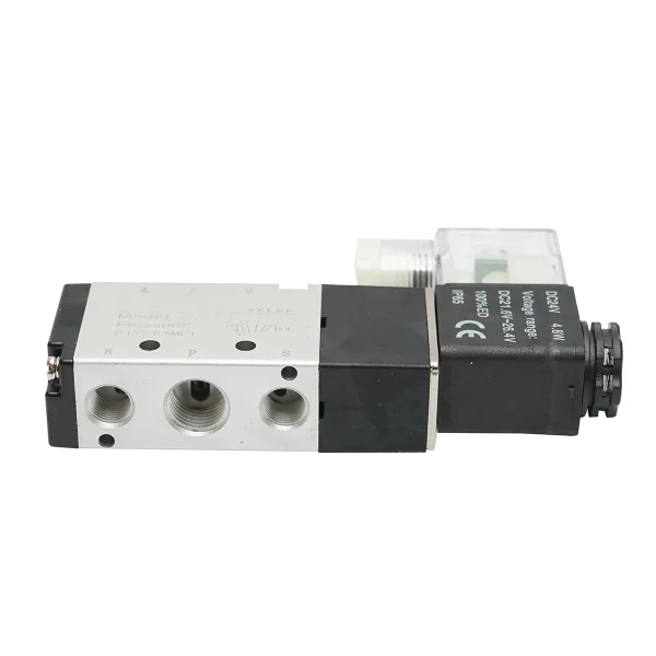 Electrovalva pneumatica 2 circuite 1/4, DC24V/4.8W, presiune max. 0.8MPa IP65