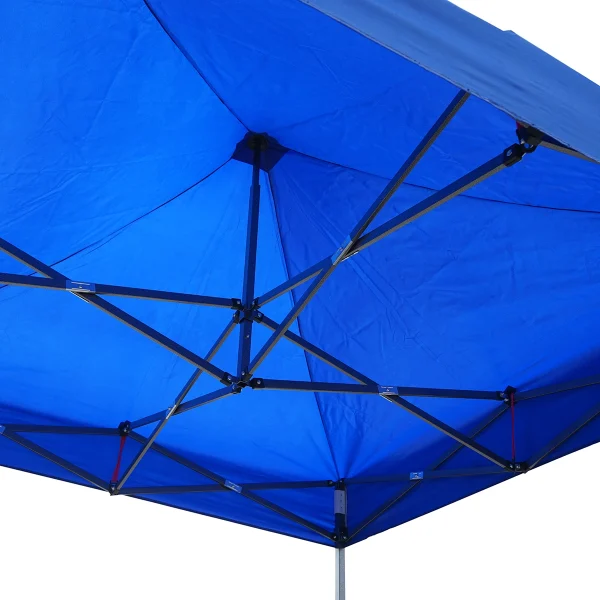 Acoperis albastru 2mx2m cort tip pavilion