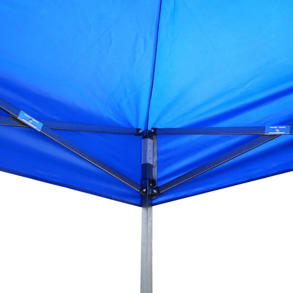 Acoperis albastru 2mx2m cort tip pavilion