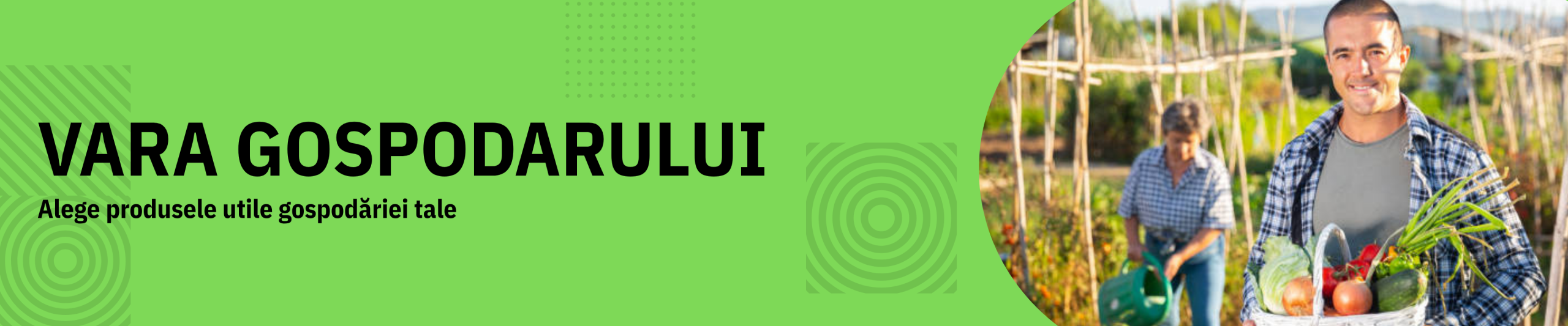 Banner Gospodăria - Sugestii de sezon
