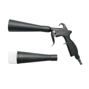Pistol detailing interior Tornador pneumatic cu rulment, 2 duze interschimbabile Breckner Germany