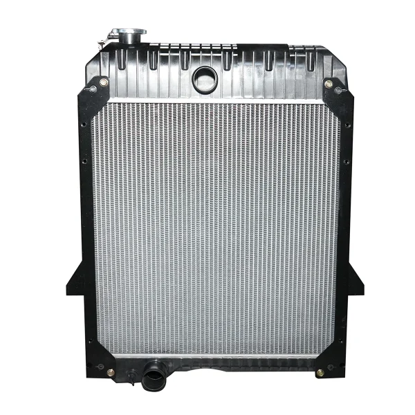 Radiator racire apa buldoexcavator Caterpillar 416C, 416D, 420D, 424D, 426C, 428C, 428D, 430D, 432D, 436C, 438C, 438D 810x690x180mm cod OEM 1403634
