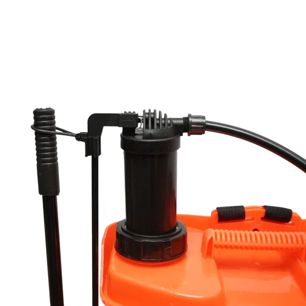 Pompa de stropit, vermorel 2 in 1 manuala si electrica cu rezervor 16L, baterie 12V/8Ah, 4 duze, debit 3.1 l/min THOR