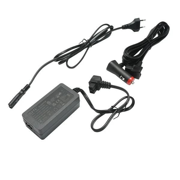 Frigider auto cu compresor 12-24-220V, 45W, capacitate 52L tip troler 726x390x513mm