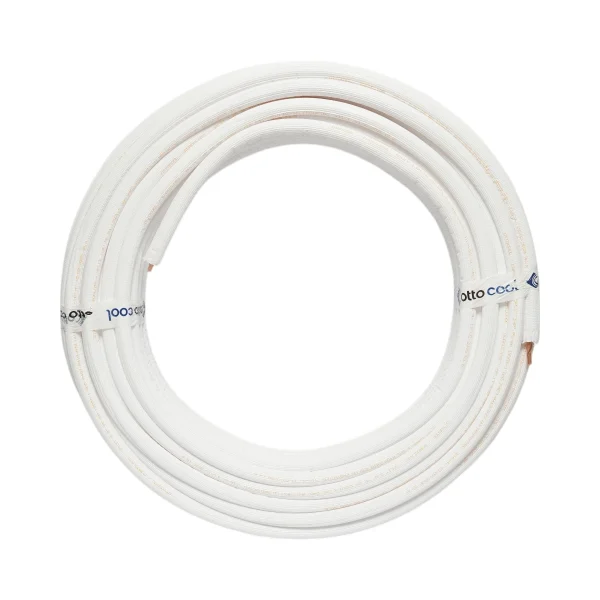 Teava cupru izolata 3/8 (9.52mm), grosime perete 0.70mm, izolatie 6mm pentru instalatii aer conditionat 50m/rola