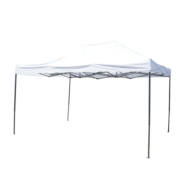 Cort tip pavilion alb 3mx4.5m, inaltime reglabila, pliabil Breckner Germany