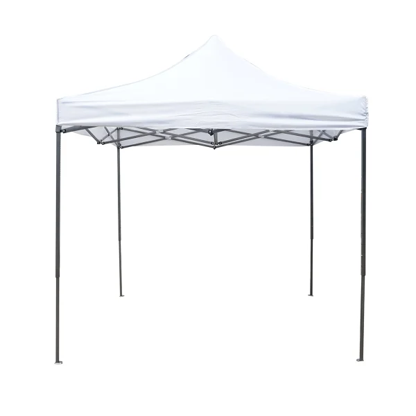 Cort tip pavilion alb 2.5mx2.5m, inaltime reglabila, pliabil Breckner Germany