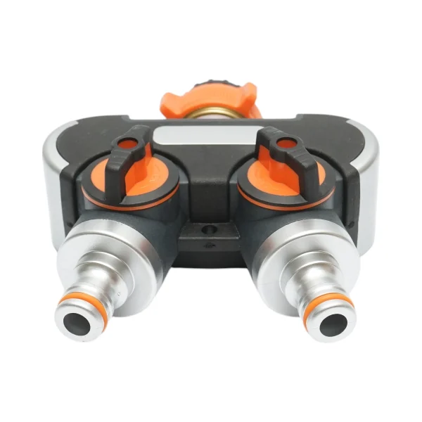 Distribuitor 2 cai cu robineti, conectori 1/2 si adaptor robinet 1/2-3/4 furtun gradina