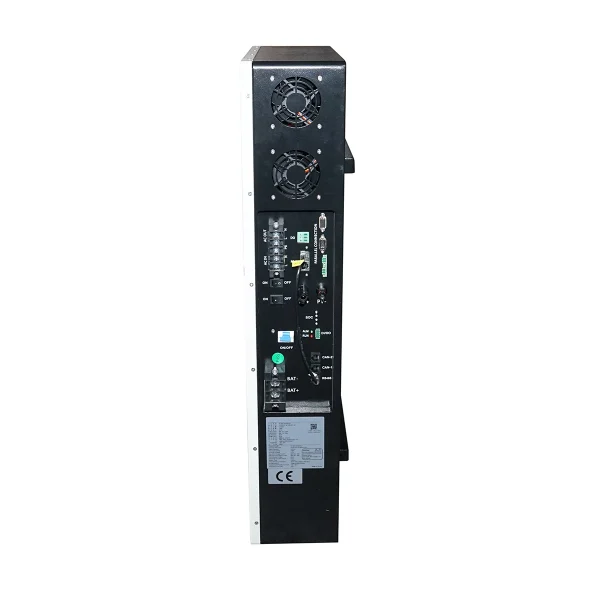 Invertor solar hybrid 5 KW ON/OFF GRID cu baterie Li-ion LifePo4 51.2V, 100Ah integrata, BMS, monofazic IP54