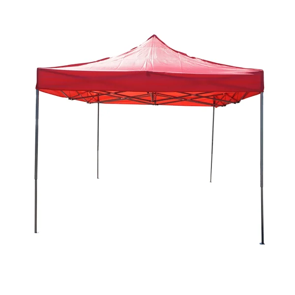 Cort tip pavilion rosu 3mx4.5m, inaltime reglabila, pliabil Breckner Germany