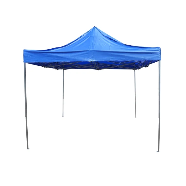 Cort tip pavilion albastru 3mx4.5m, inaltime reglabila, pliabil Breckner Germany