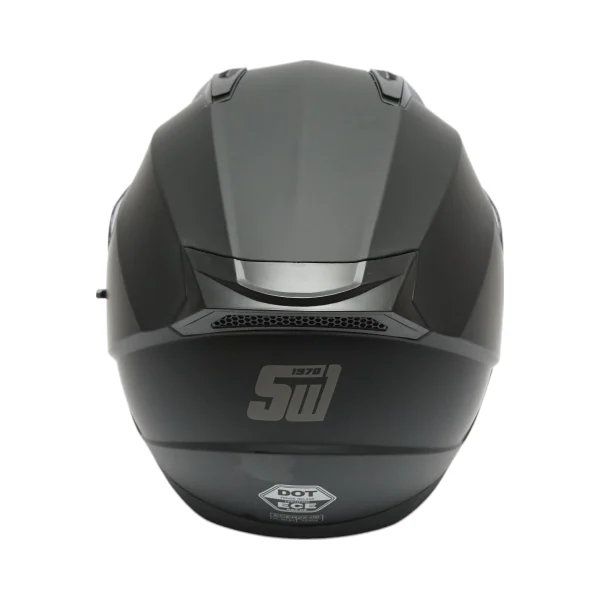 Casca moto integrala negru mat cu viziera transparenta si ochelari de soare, marimea L Arcane II