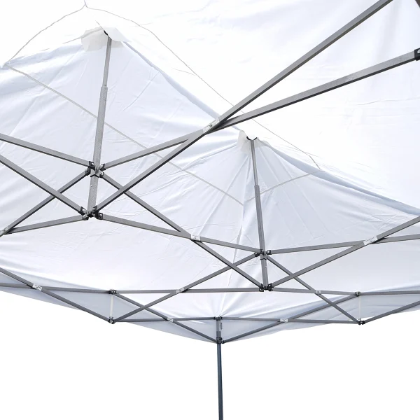 Cort tip pavilion alb 3mx4.5m, inaltime reglabila, pliabil Breckner Germany