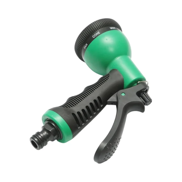 Pistol de stropit tip dus pentru gradina, reglabil 9 moduri, cupla rapida 1/2