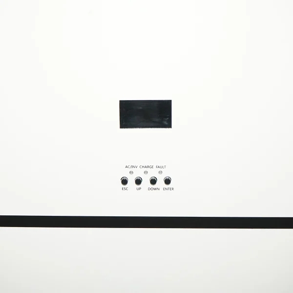 Invertor solar hybrid 5 KW ON/OFF GRID cu baterie Li-ion LifePo4 51.2V, 100Ah integrata, BMS, monofazic IP54