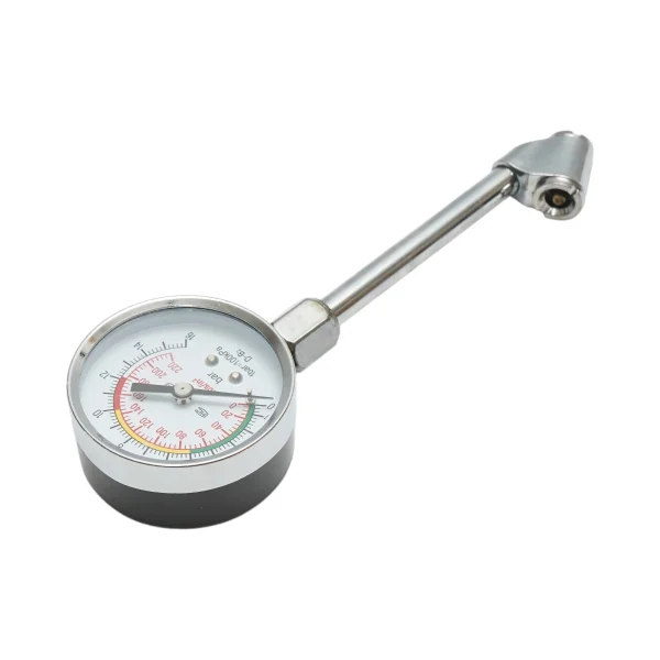 Manometru presiune anvelope analog cap dublu 0-16 bar Breckner Germany