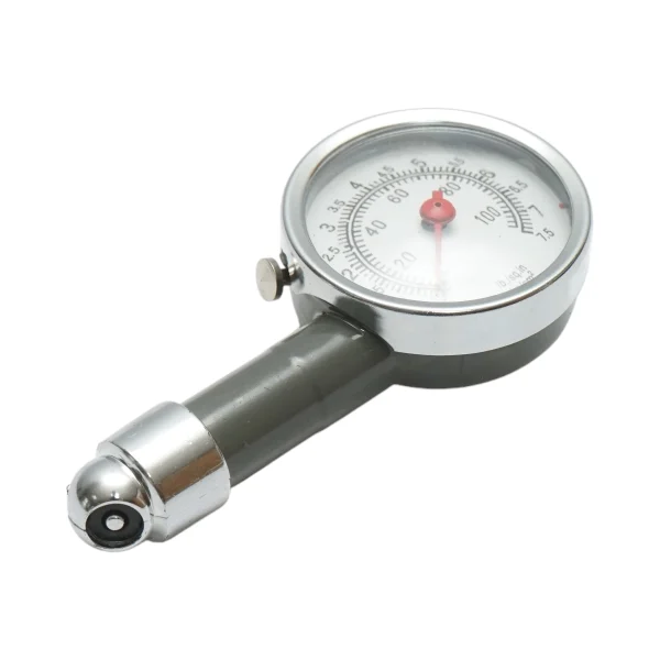 Manometru anvelope analog cu buton eliberare presiune 0-7.5 bar Breckner Germany