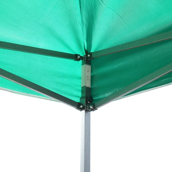 Cort tip pavilion verde 3mx3m, inaltime reglabila, pliabil Breckner Germany