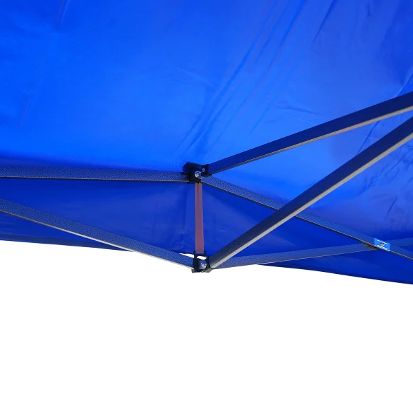 Cort tip pavilion albastru 3mx4.5m, inaltime reglabila, pliabil Breckner Germany