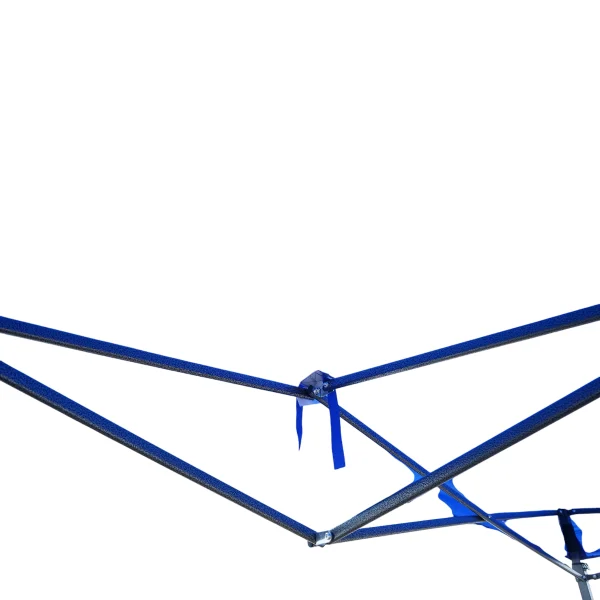 Cort tip pavilion albastru 3x4.5m, inaltime reglabila, pliabil