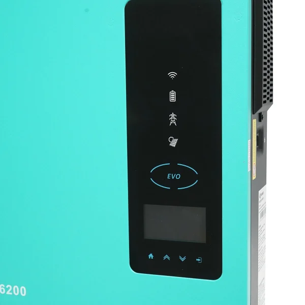 Invertor solar hybrid 6.2 KW, 48V, 120A MPPT, monofazic, ON/OFF-GRID, EVO-6200 Bourget