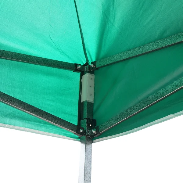 Cort tip pavilion verde 3mx6m, inaltime reglabila, pliabil Breckner Germany