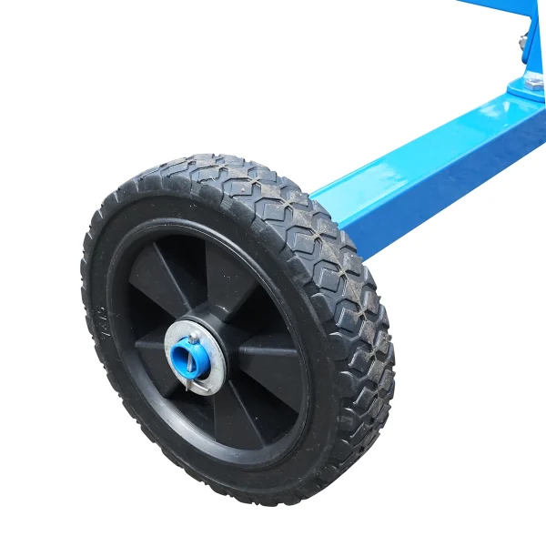 Stand rotativ mobil vopsire elemente caroserie auto cu 6 brate reglabile