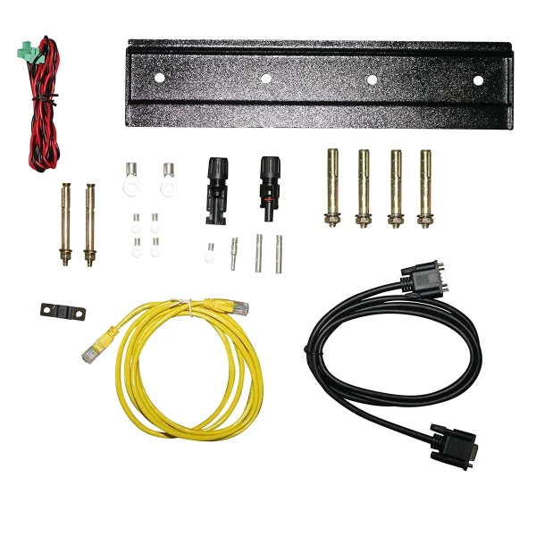 Invertor solar hybrid 5 KW ON/OFF GRID cu baterie Li-ion LifePo4 51.2V, 100Ah integrata, BMS, monofazic IP54