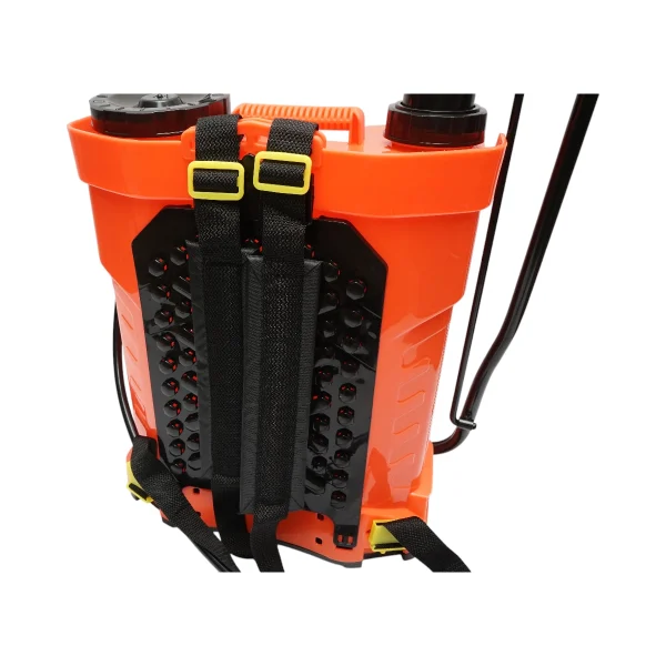 Pompa de stropit, vermorel 2 in 1 manuala si electrica cu rezervor 16L, baterie 12V/8Ah, 4 duze, debit 3.1 l/min THOR