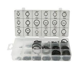 Trusa inele siguranta seeger exterioare 3-32mm 300 piese